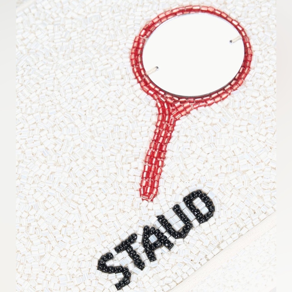 STAUD Tommy Beaded Shoulder Bag - Priscilla - Picture 7 of 15